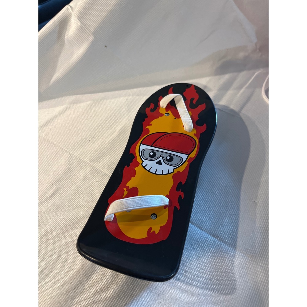 Build A Bear Snowboard Accessory Black Flame Skull Graphic Toy Winter Sports BAB
